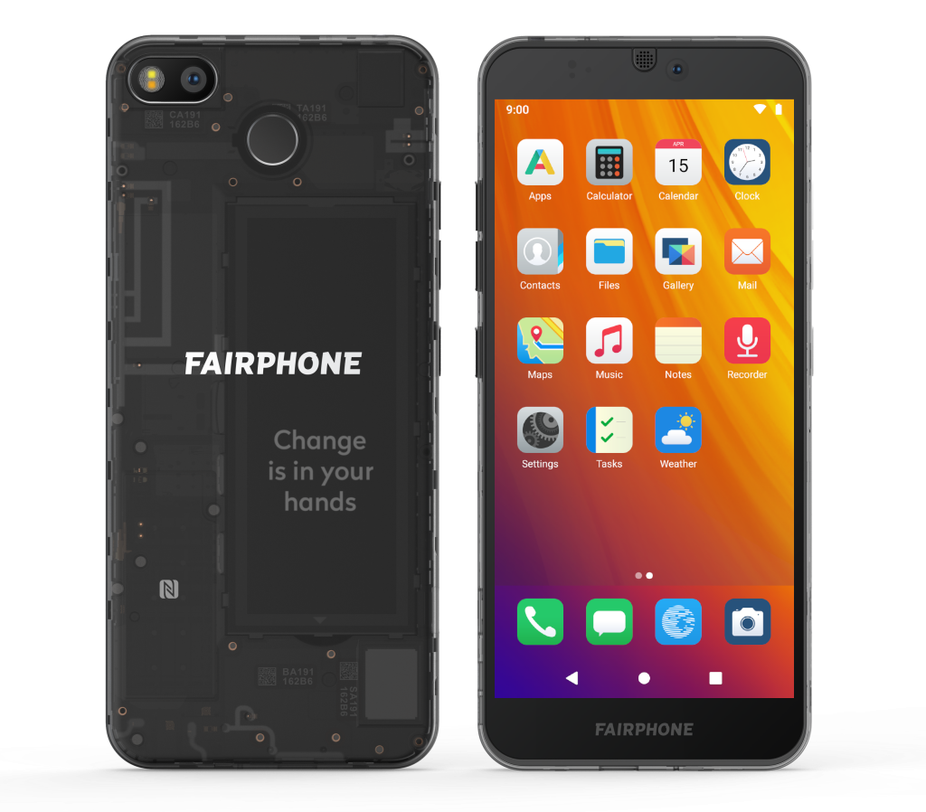 Vorinstalliertes /e/ Betriebssystem von Murena auf dem Fairphone